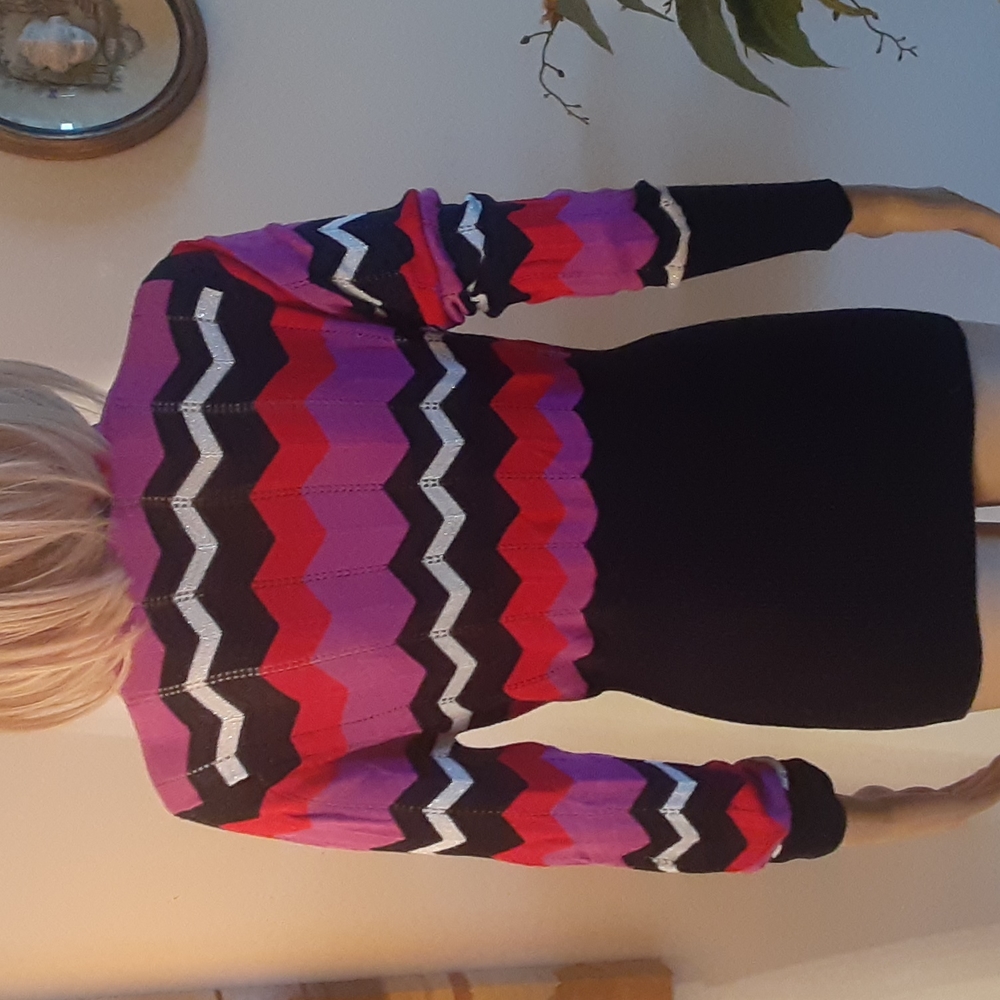 Cache Rayon Colorful Top, Size S - image 3